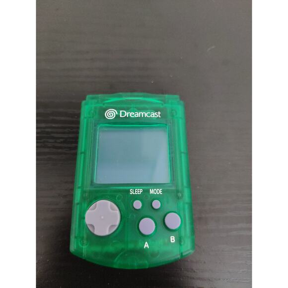 Sega Dreamcast Visual Memory Unit VMU - Transparent Green - Picture 1 of 7